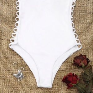 NWT Bandeau One Piece Size Small